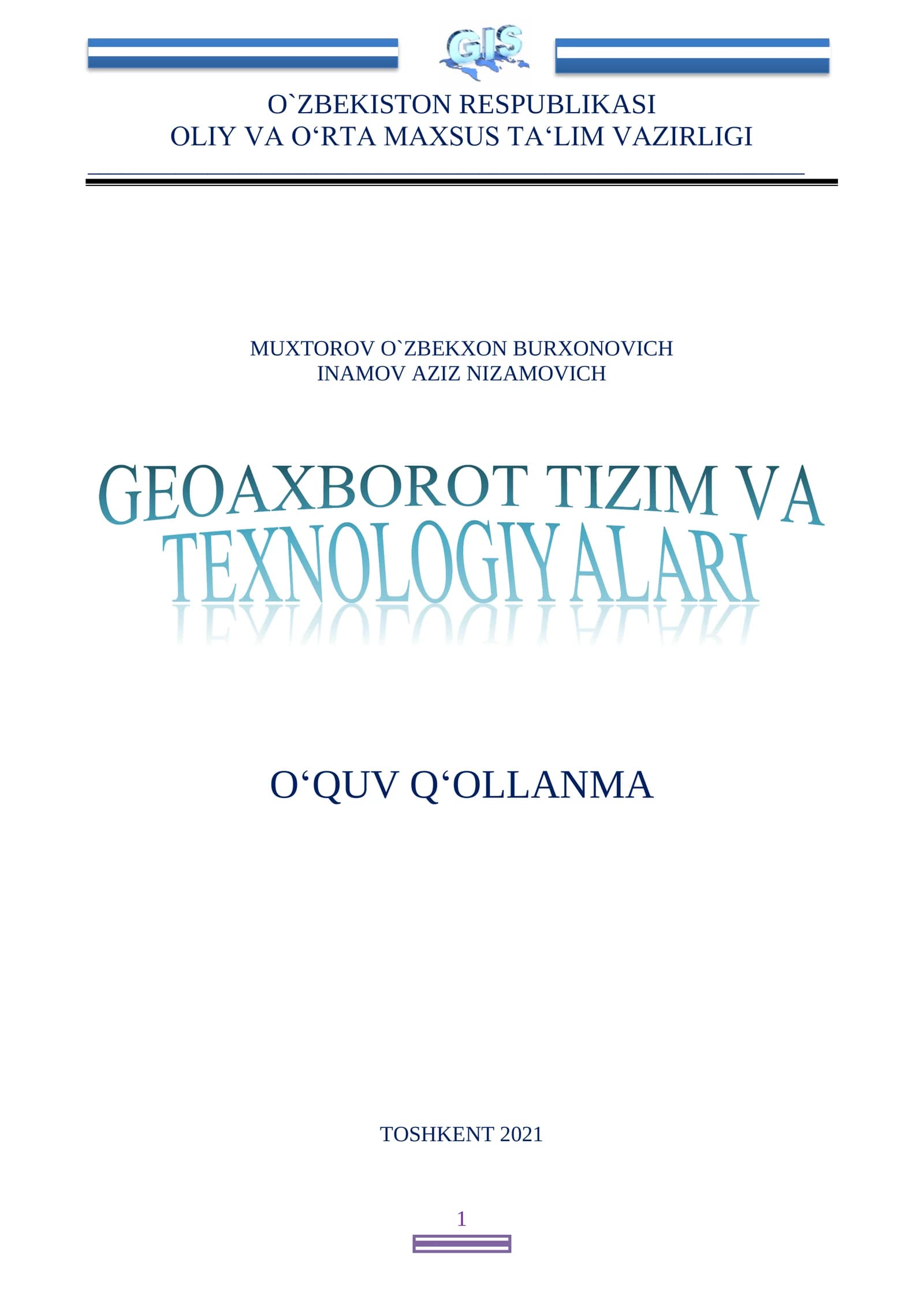 GEOAXBOROT TIZIM VA