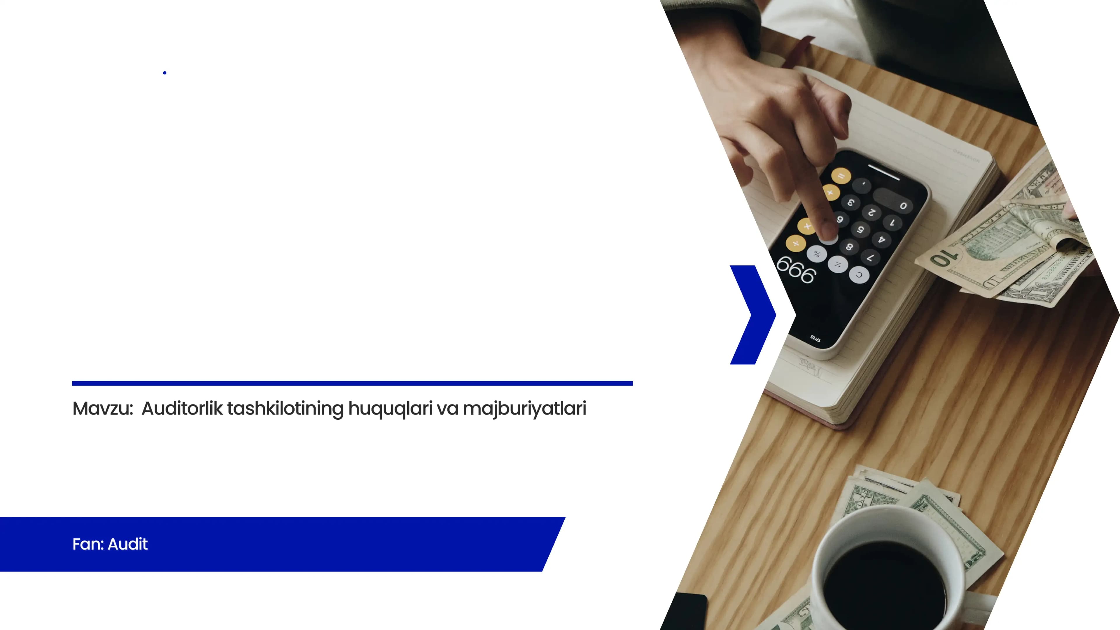 Auditorlik tashkilotlarining huquq va majburiyatlari