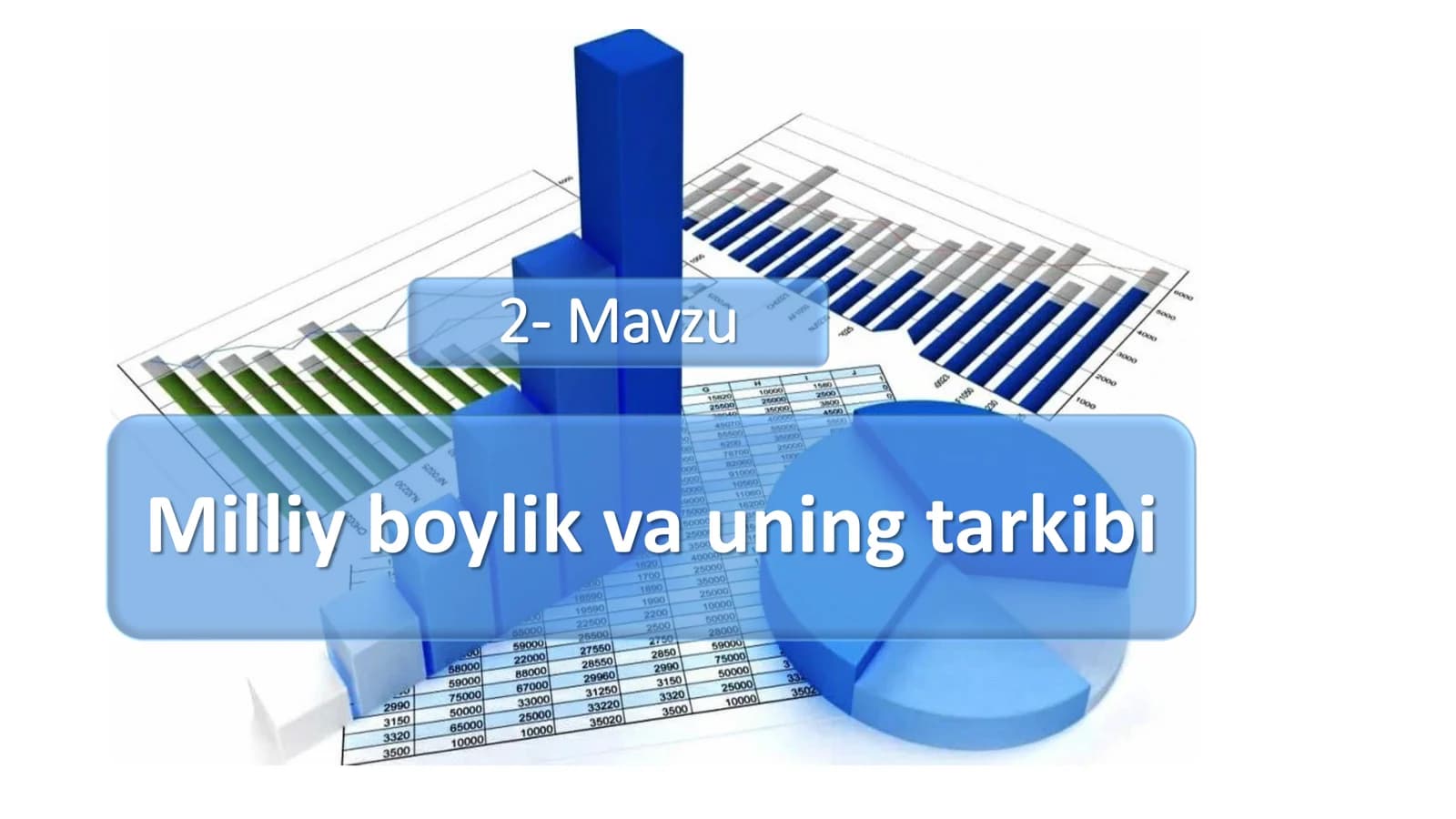 Milliy boylik va uning tarkibi