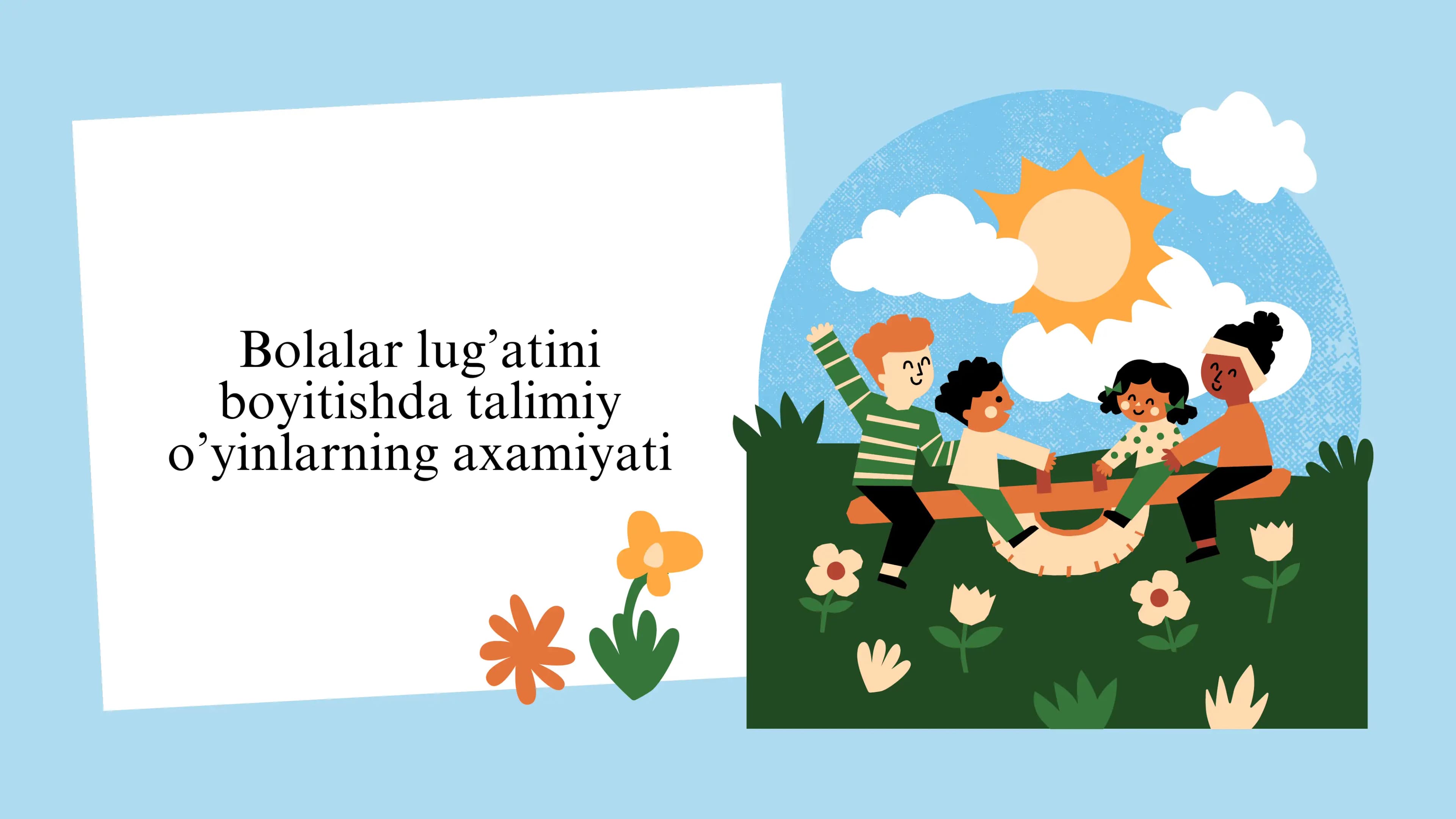 Bolalar lug’atini