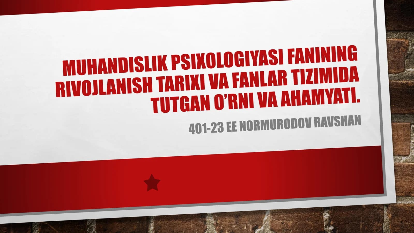 Muxandislik psixalogiyasi