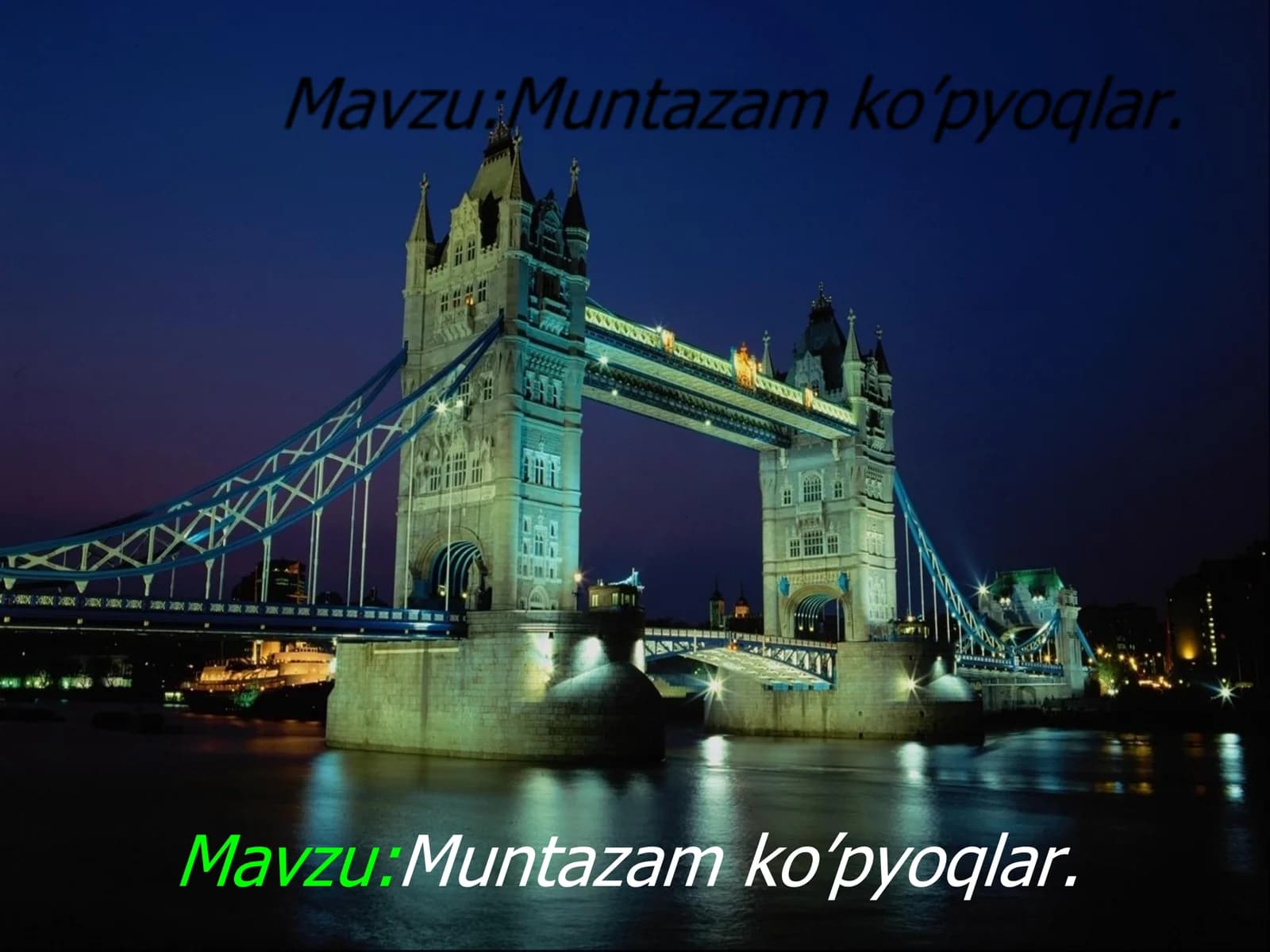 muntazam ko‘pyoqlar haqida ma'lumot