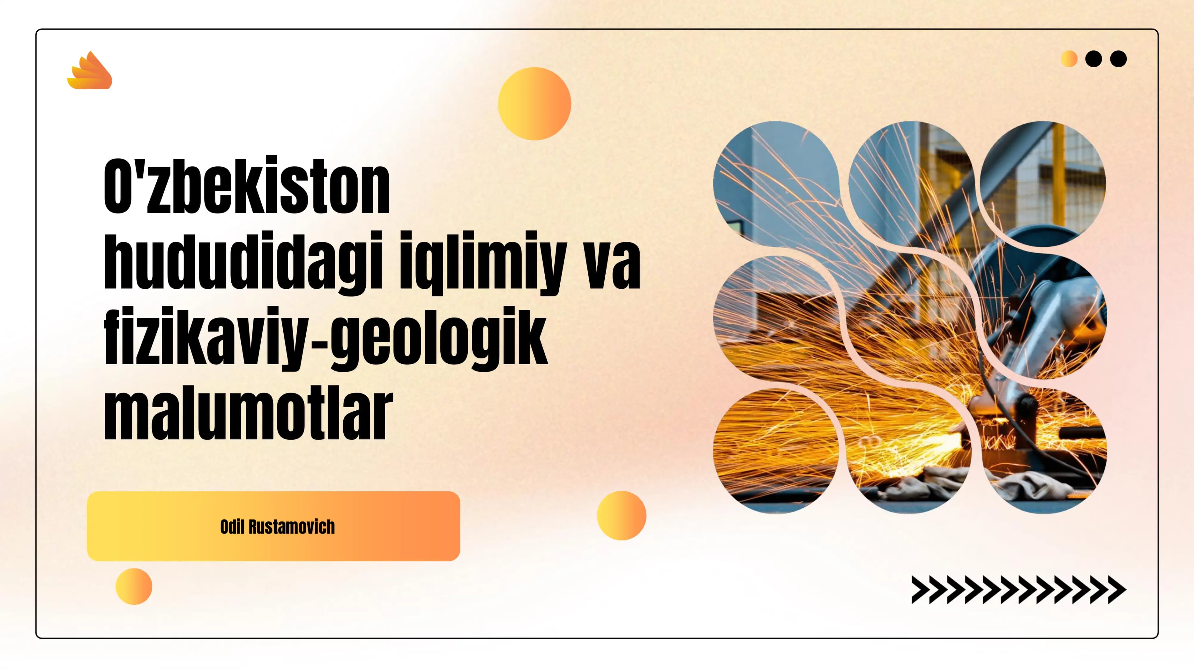 O'zbekistonning iqlim turlari va ularning xususiyatlari