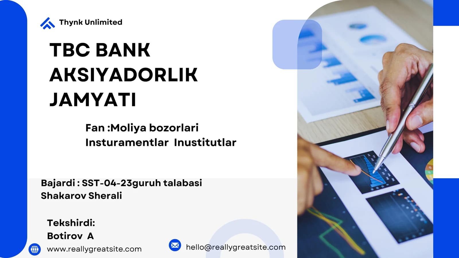 TBC Bankning Moliya Bozori