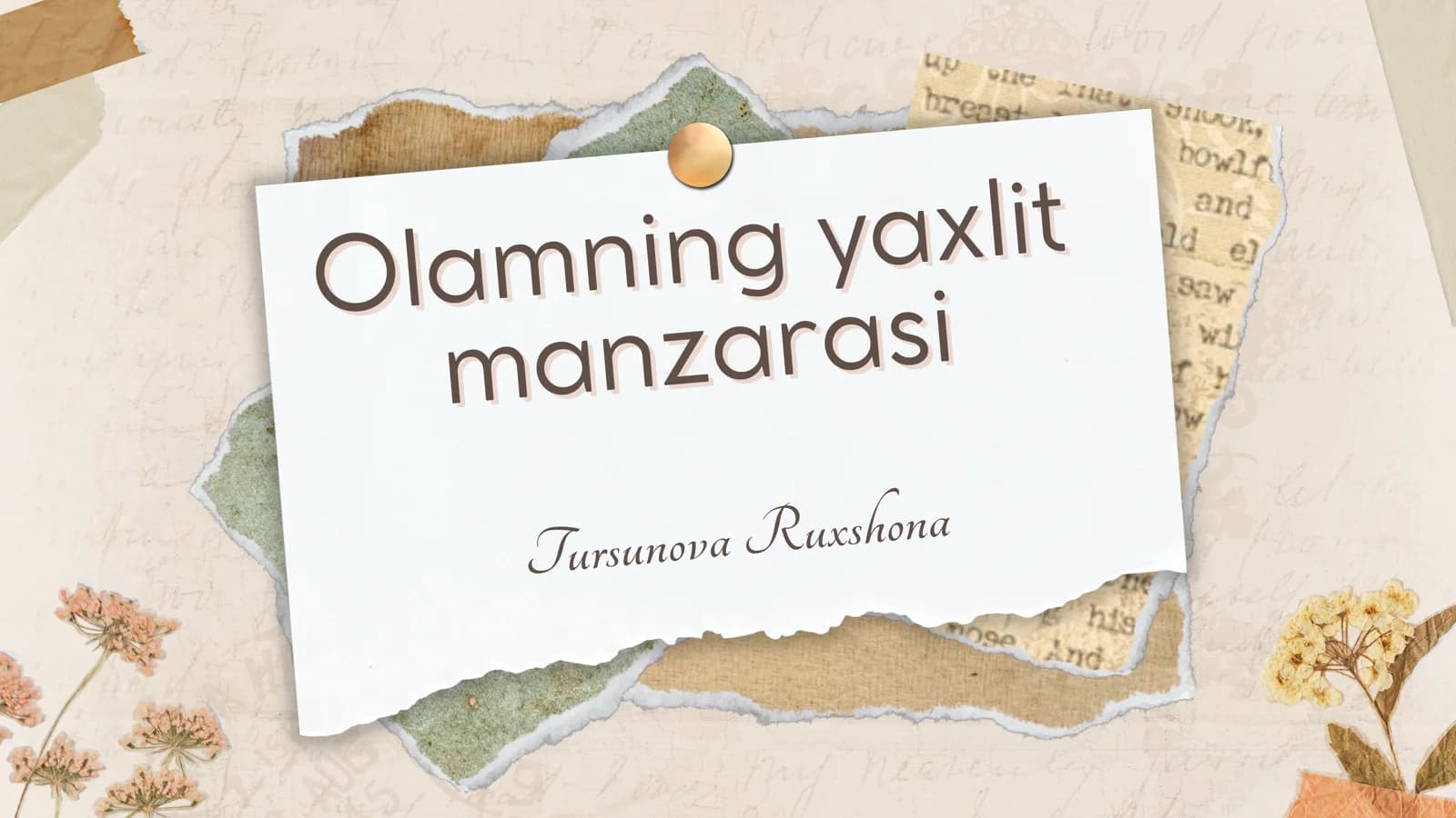 Falsafa o'rganish borliqligi