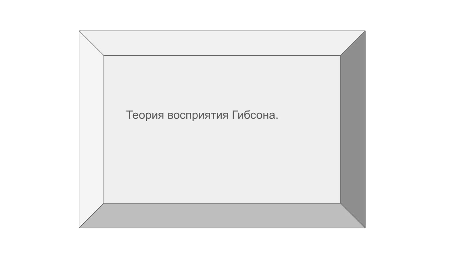 Теория восприятия Гибсона