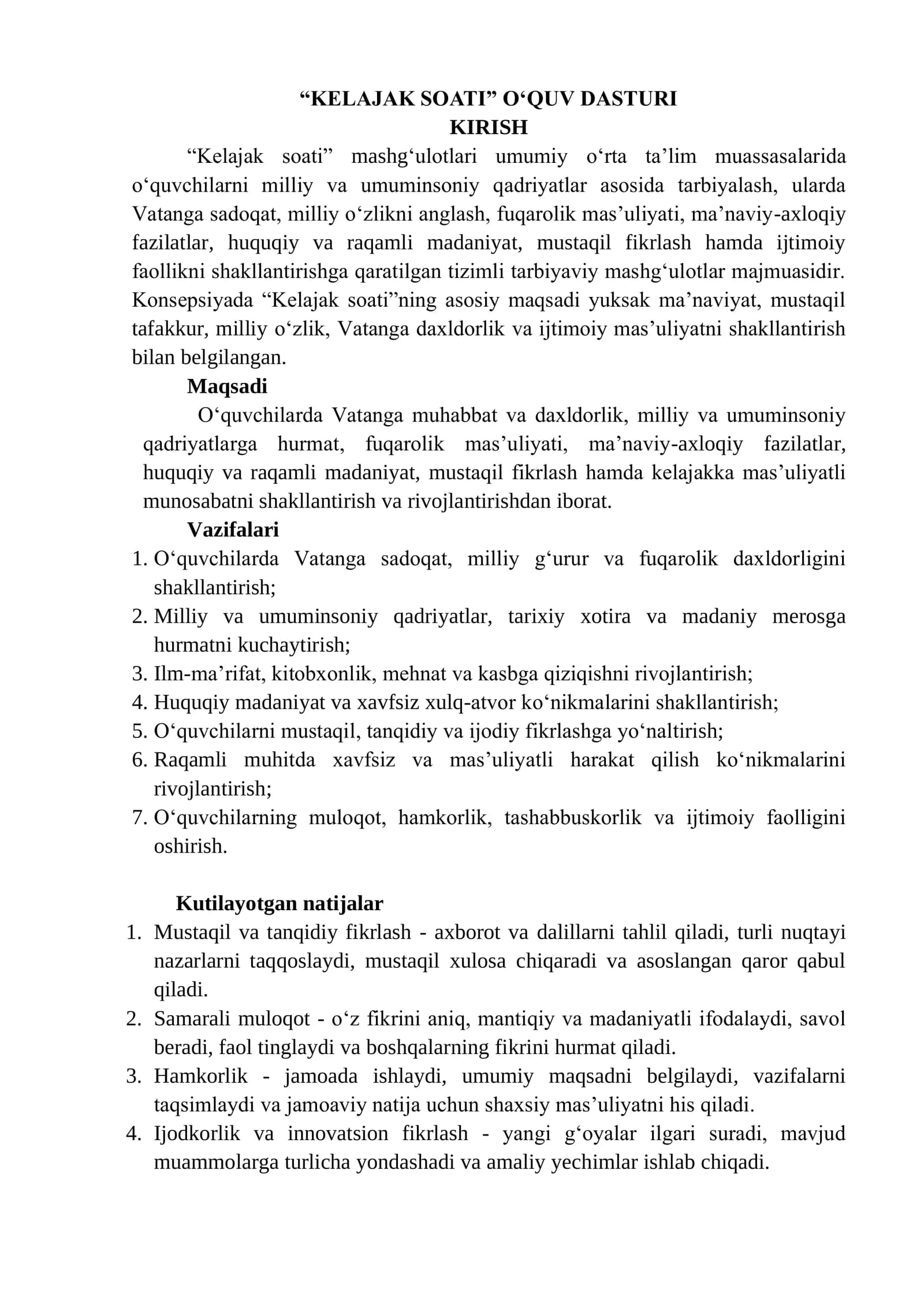 KELAJAK SOATI