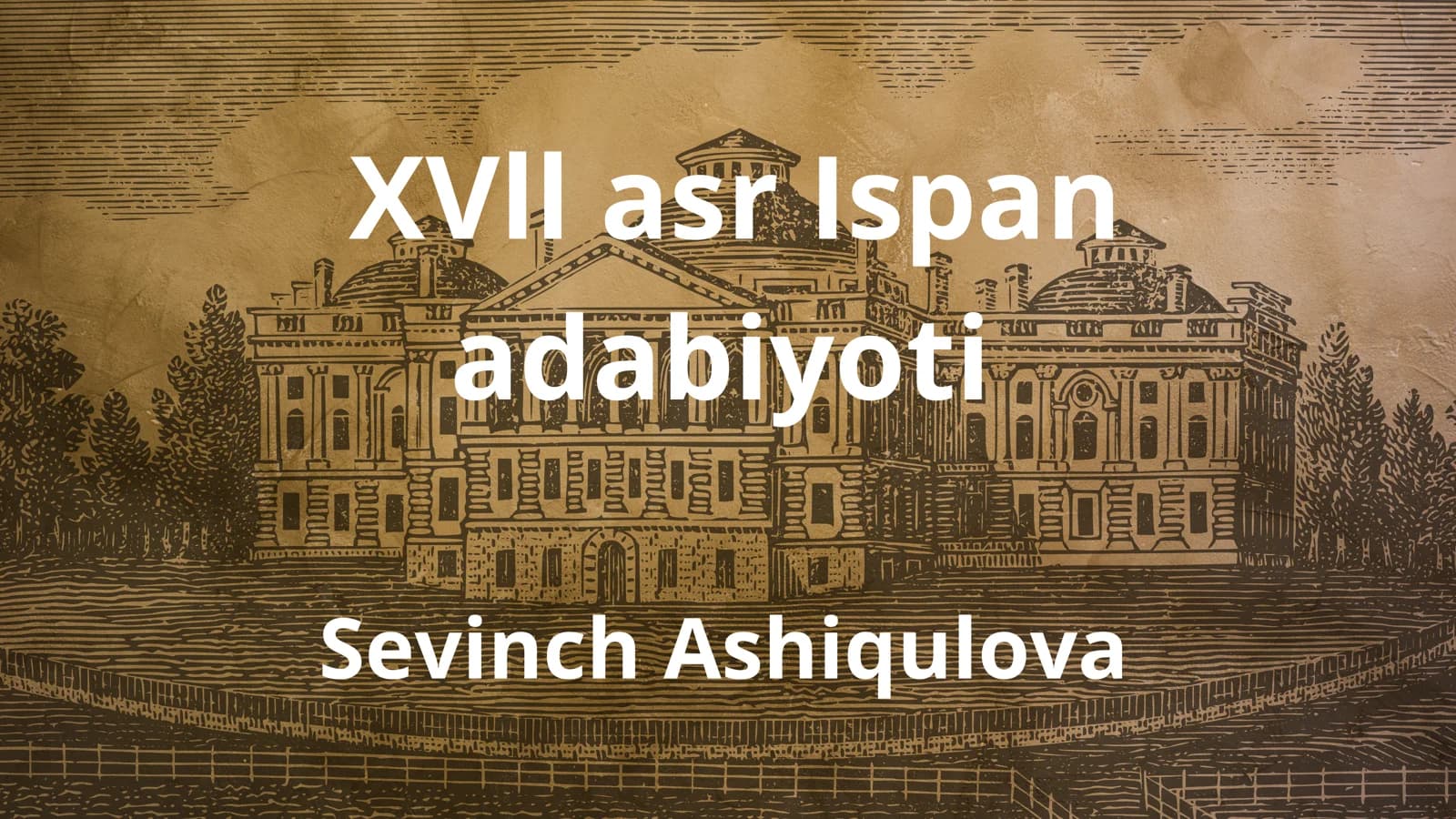 XVll asr Ispan adabiyoti