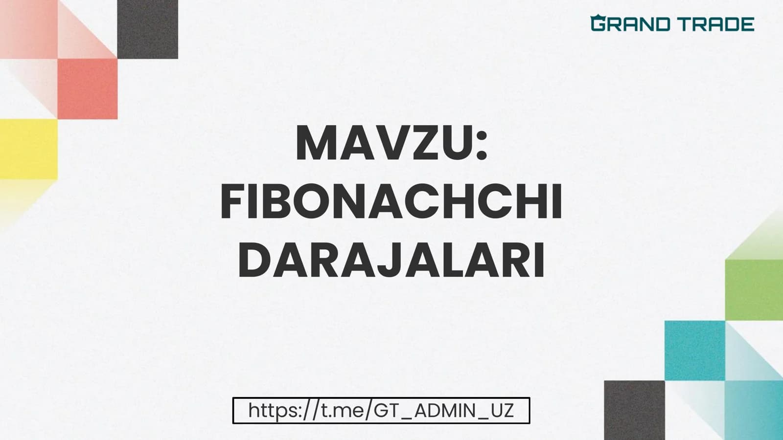 FIBONACHCHI DARAJALARI