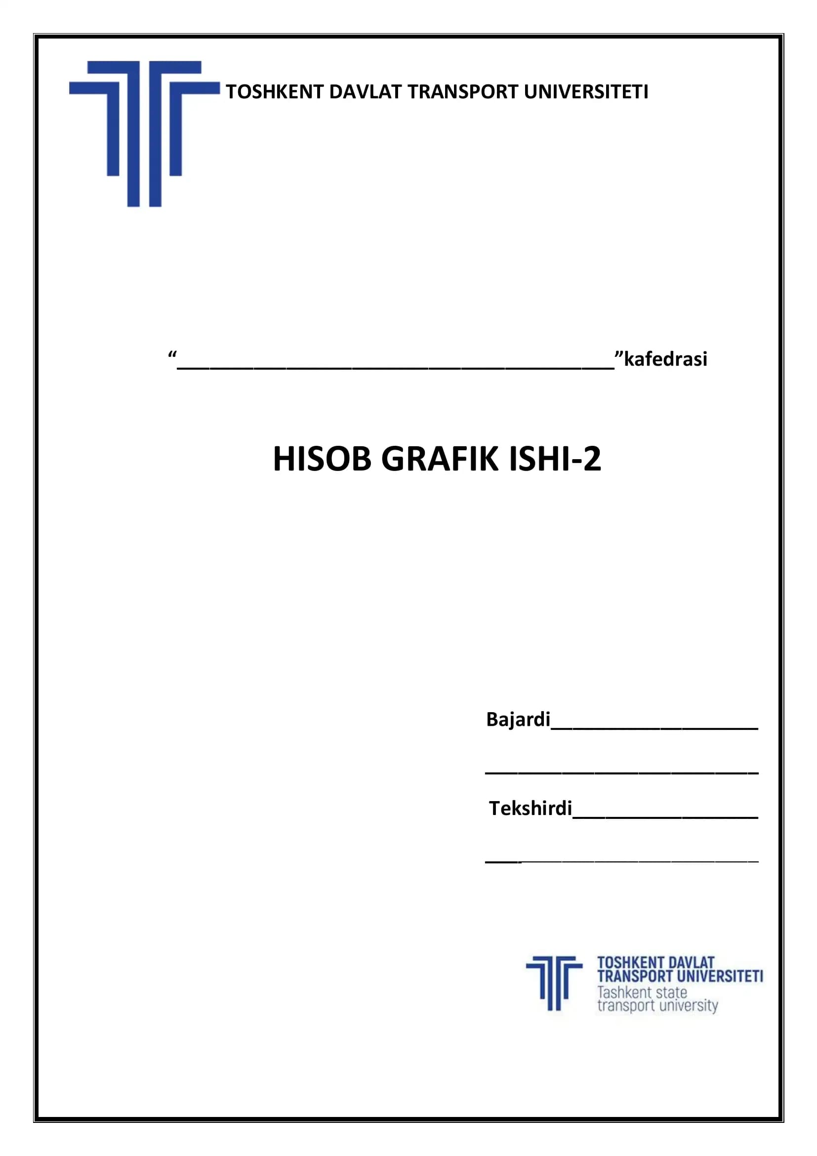 Hisob-grafik Ishi-2