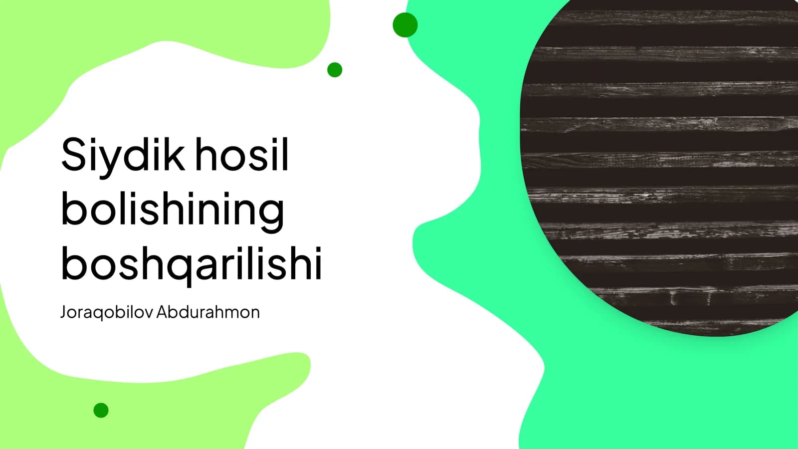 Siydik hosil