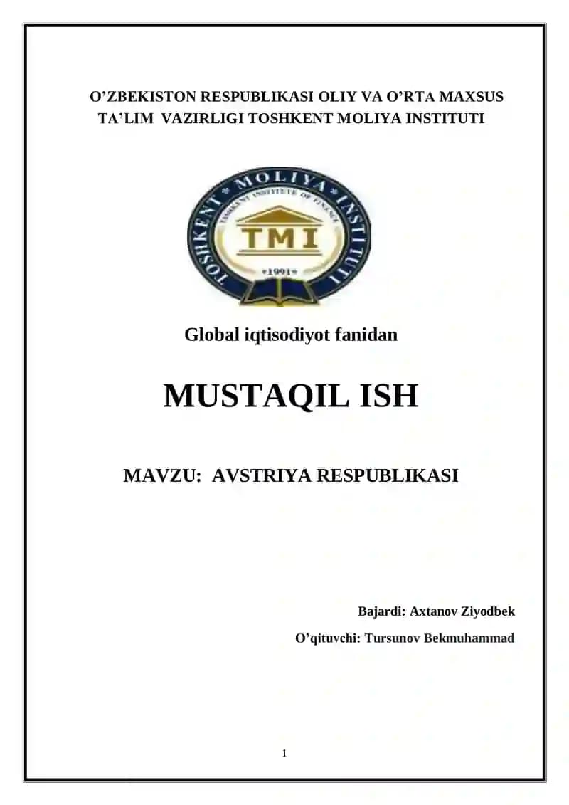AVSTRIYA RESPUBLIKASI