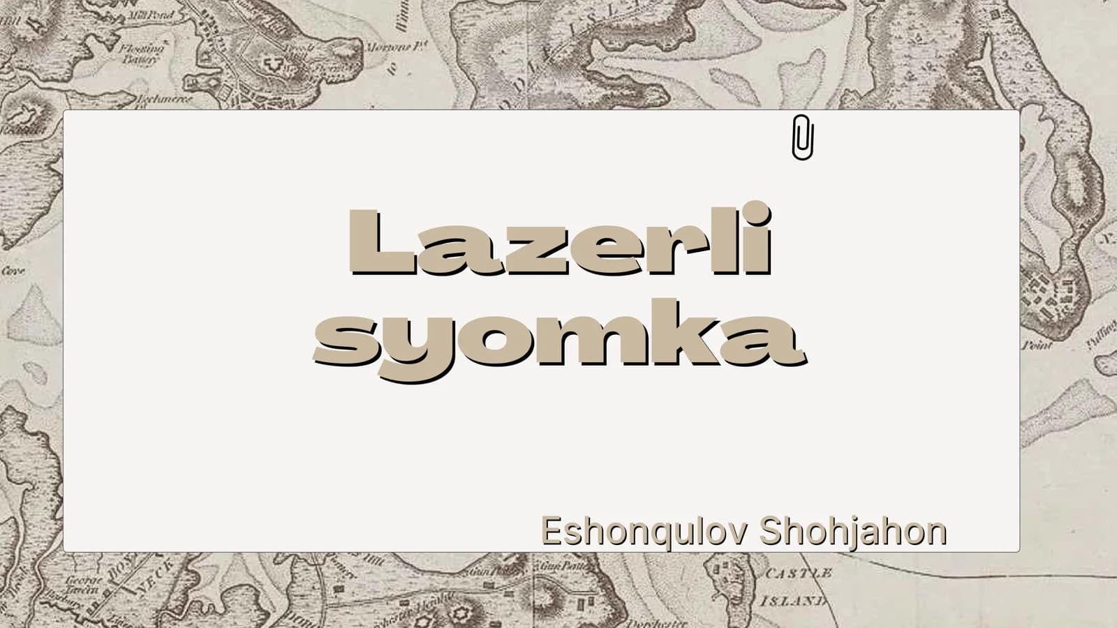 Lazerli syomka