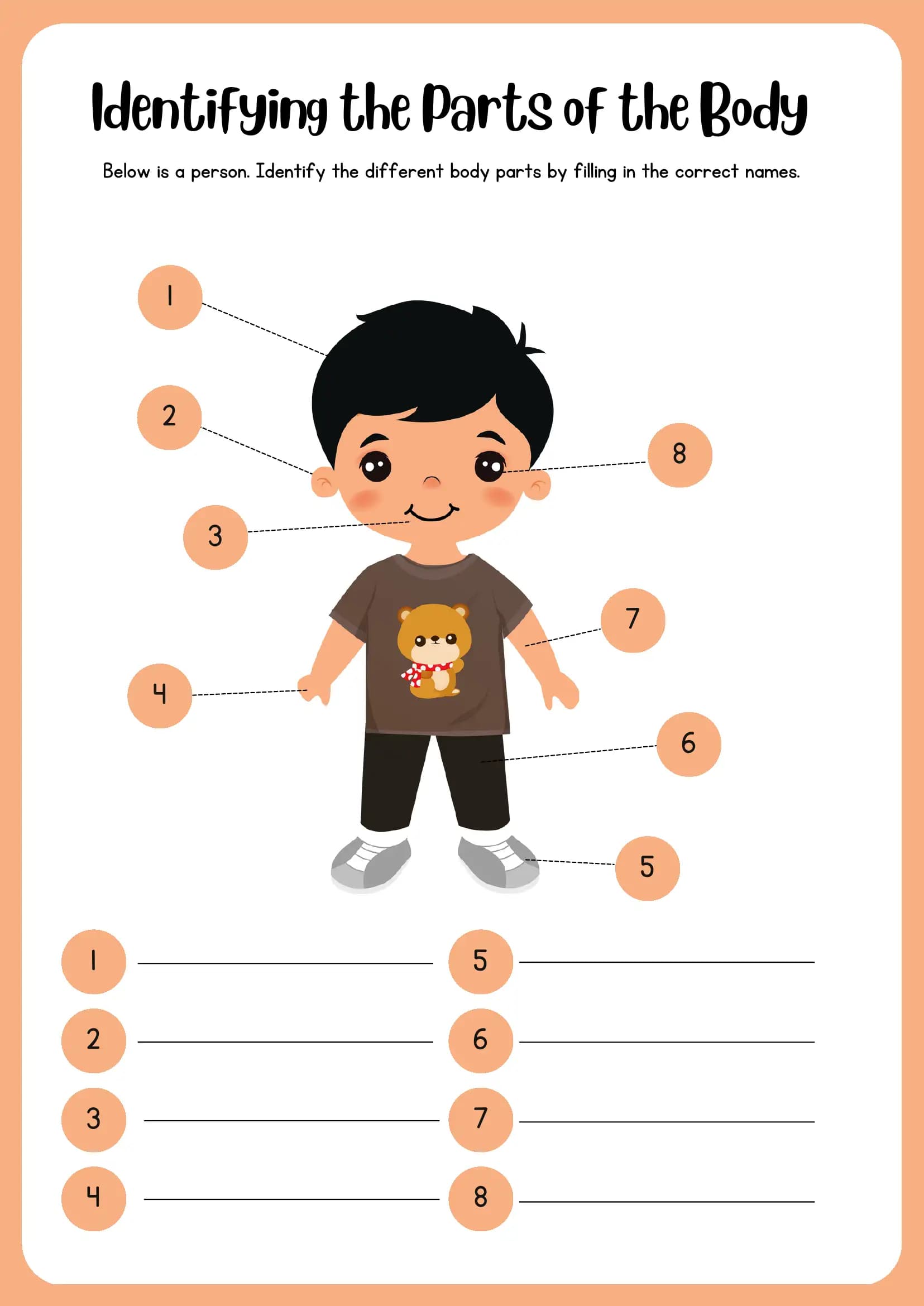 Identifying the Parts of the Body