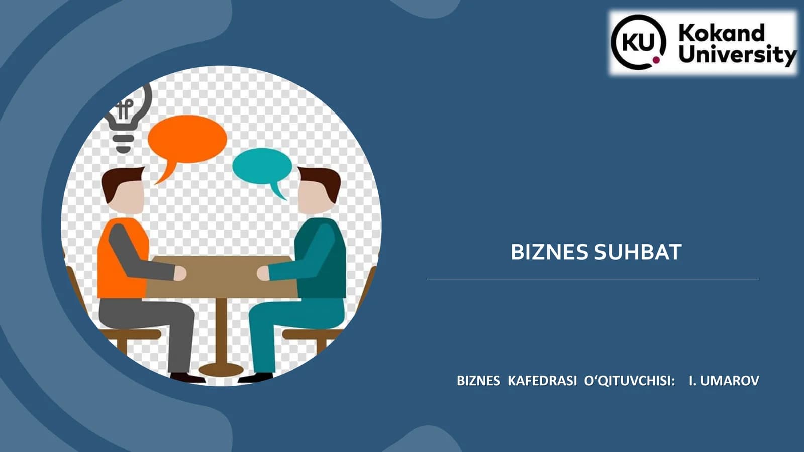 BIZNES SUHBAT