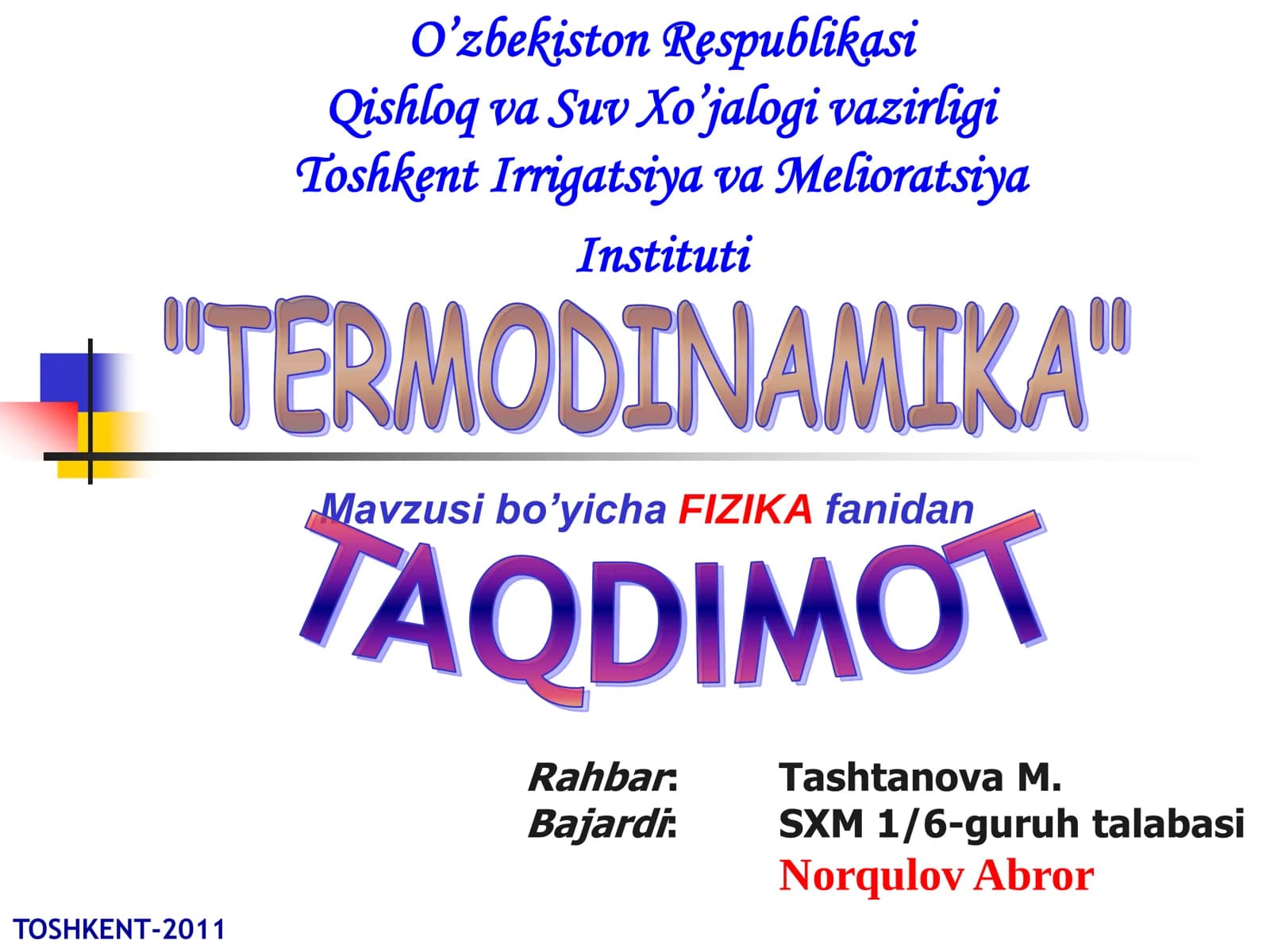 "TERMODINAMIKA"