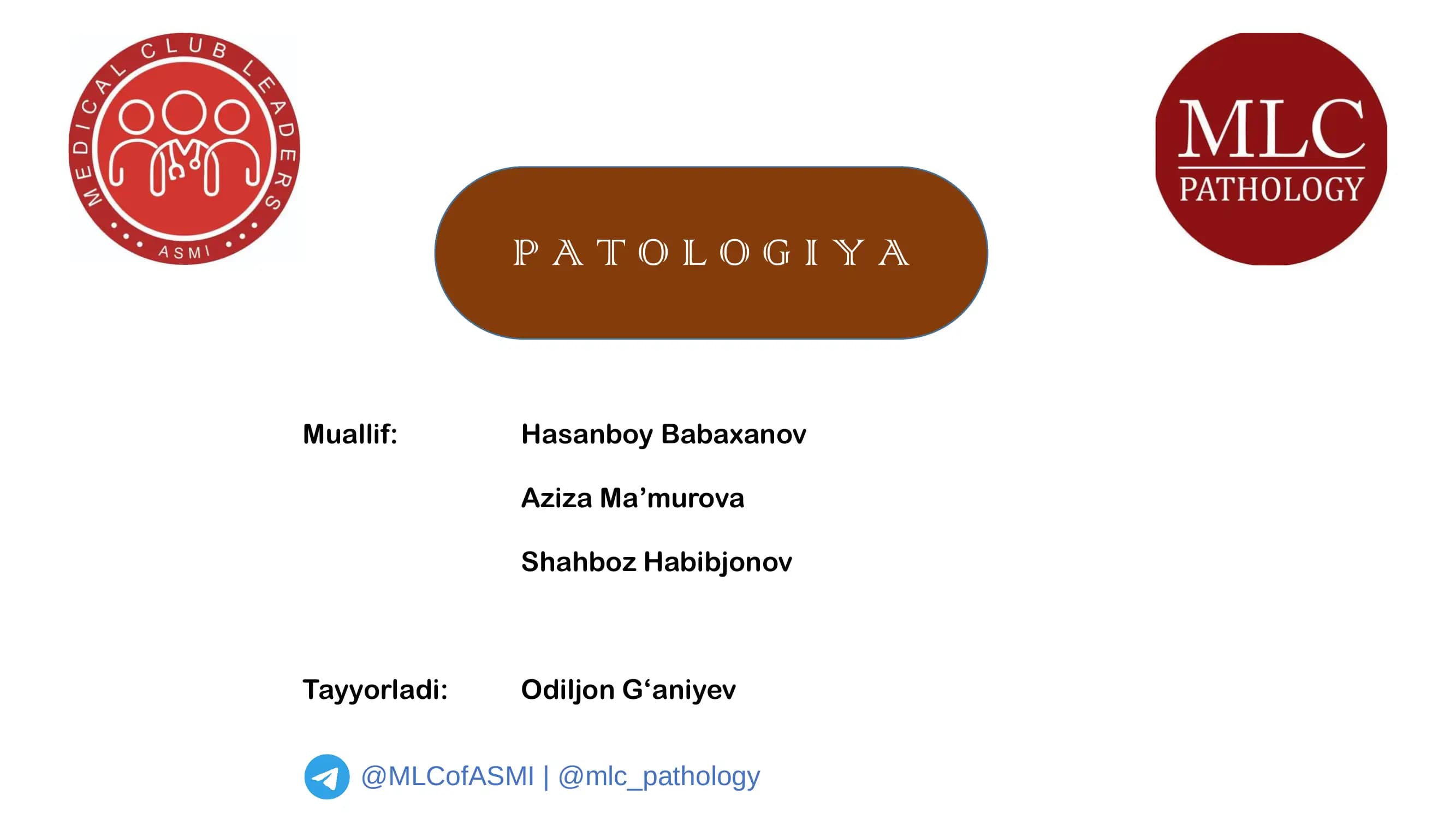 Leykositar sistema patologiyasi