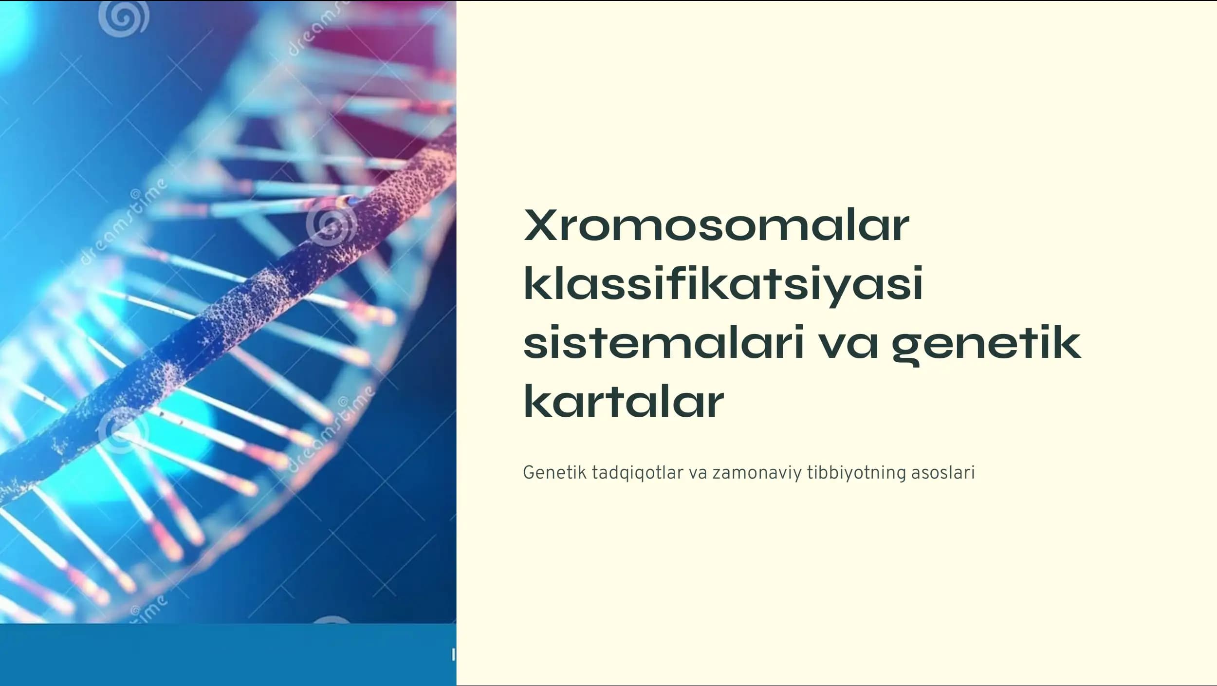 Xromosomalar klassifikatsiyasi