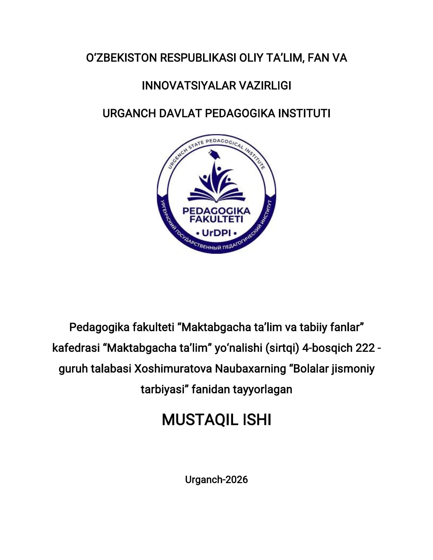 Tezkorlik qobiliyatini tarbiyalash
