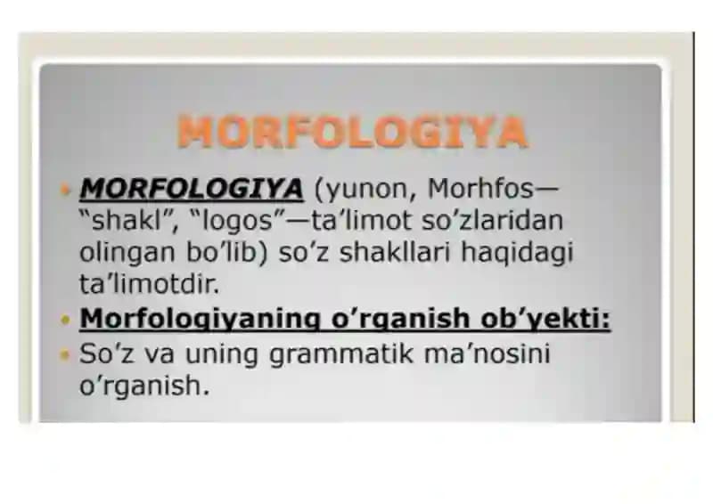 Morfemika