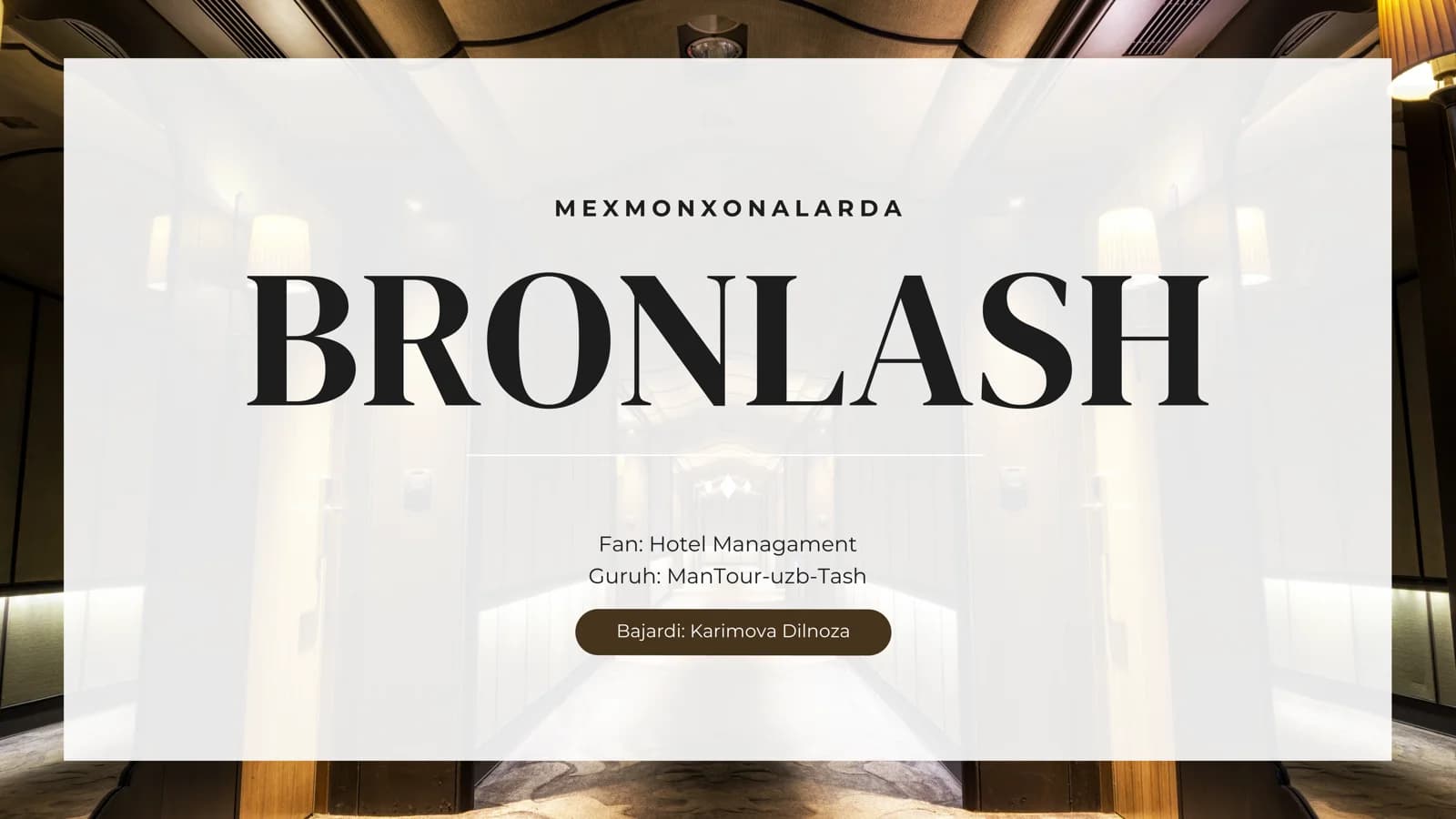 BRONLASH