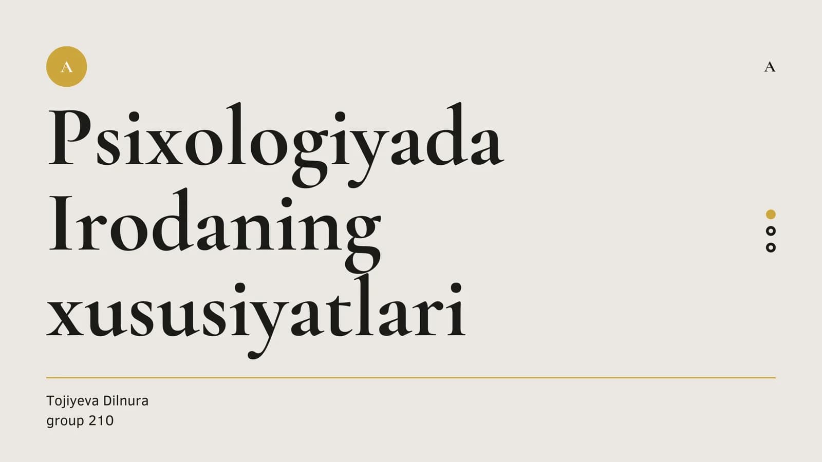 Psixologiyada Irodaning Xususiyatlari