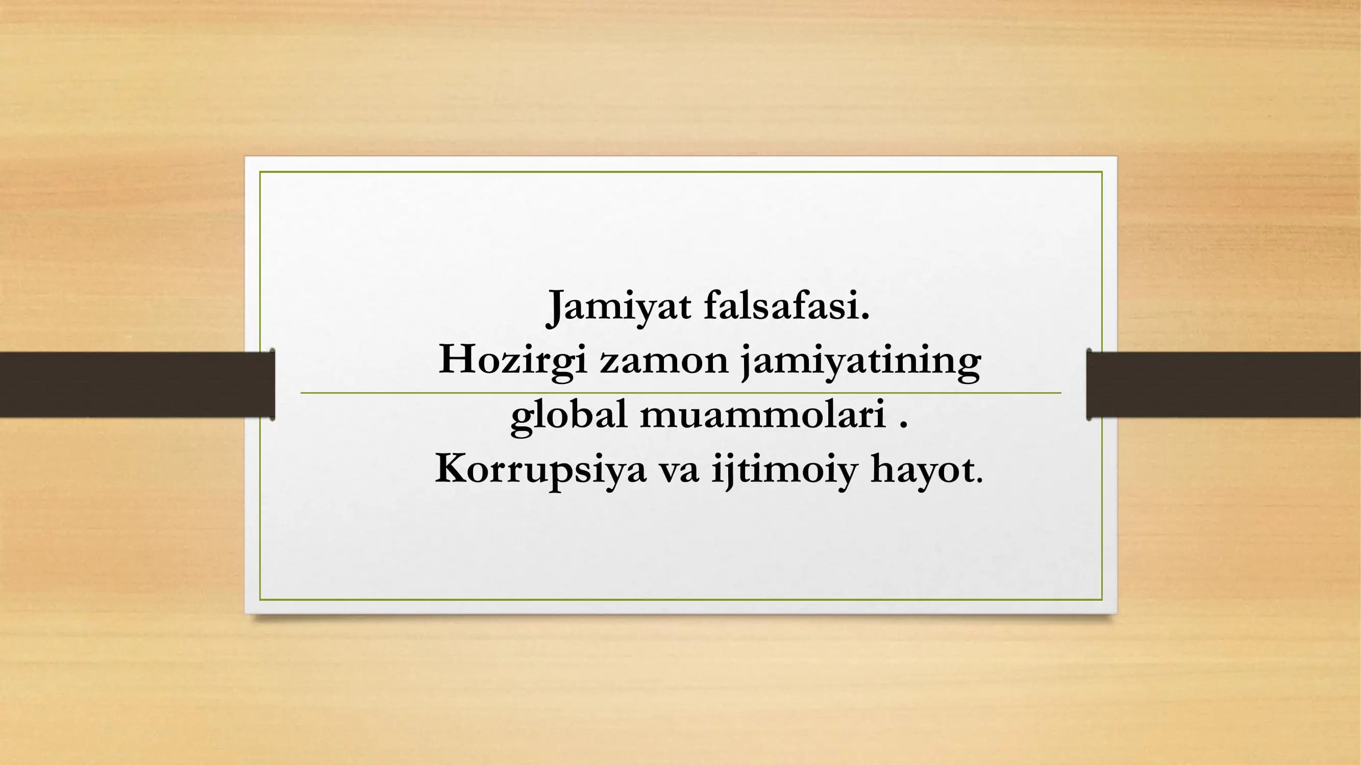 Jamiyat falsafasi