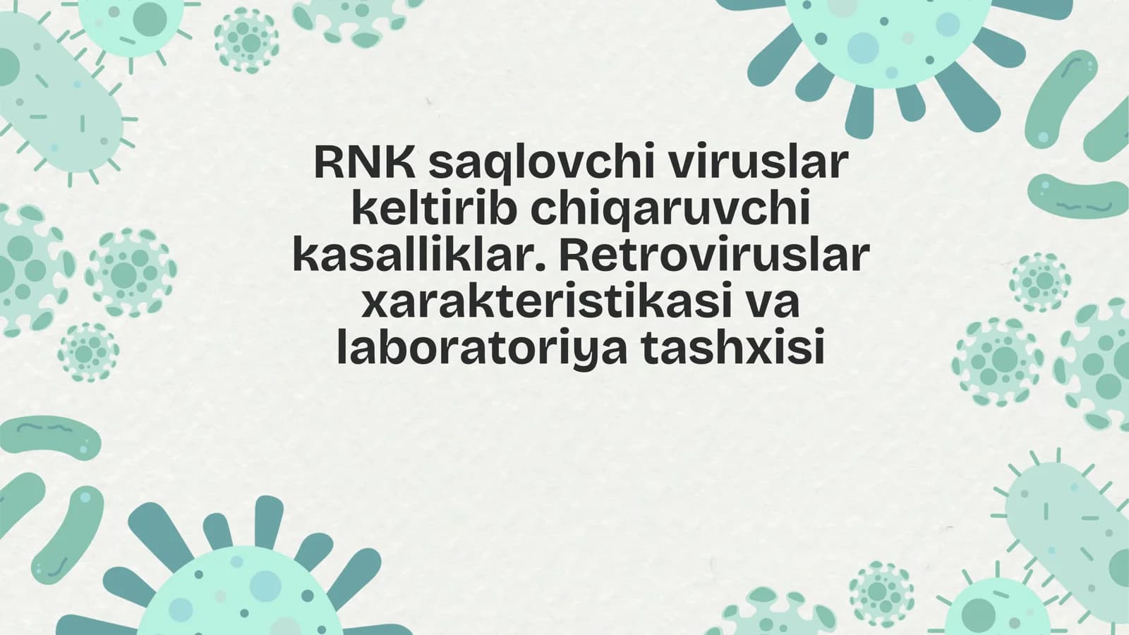 Retroviruslar