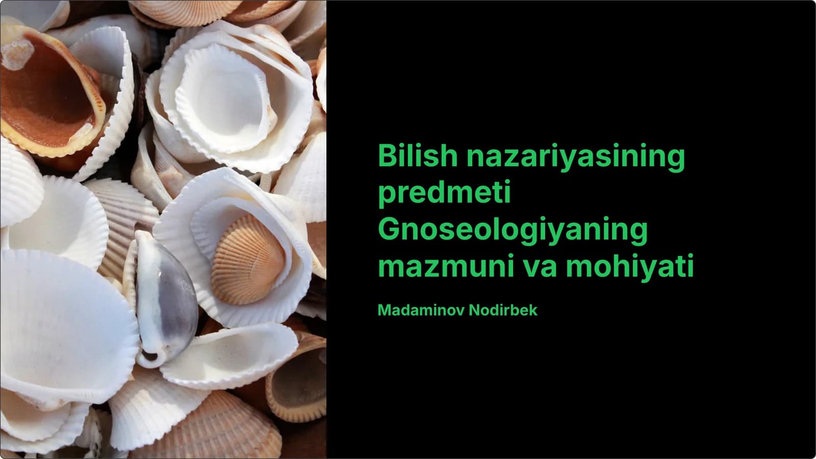 Bilish nazariyasining