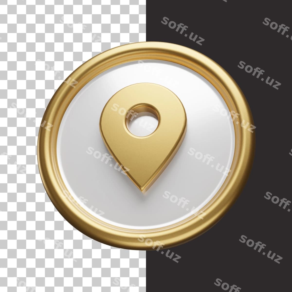 Pin lokatsiyasi 3D render | Pin location 3d rendering
