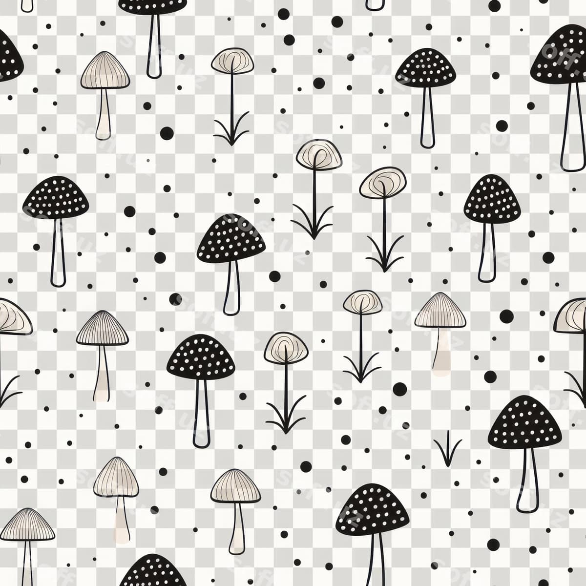Png qushatna me'moniy fonlari qushatnachilik | Png mushroom pattern backgrounds fungus
