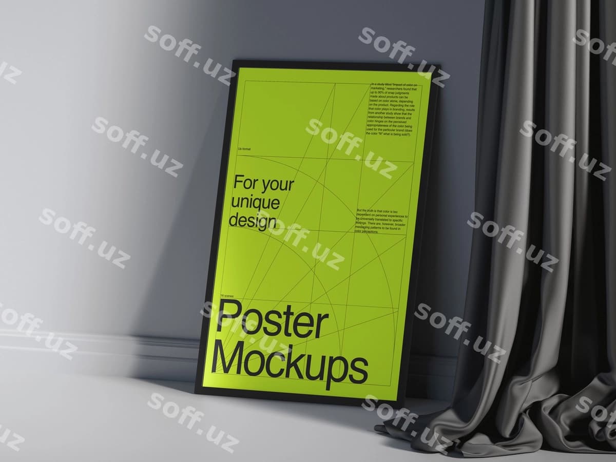 Posteri mockup flyer mockup | Poster mockup flyer mockup