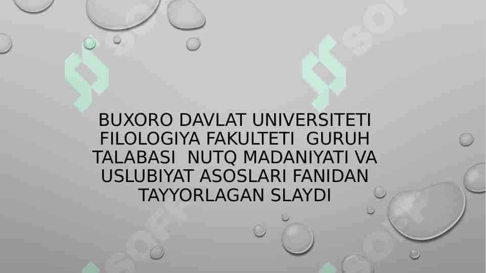 Nutq uslublari Publitsistik Ommabop uslub ppt