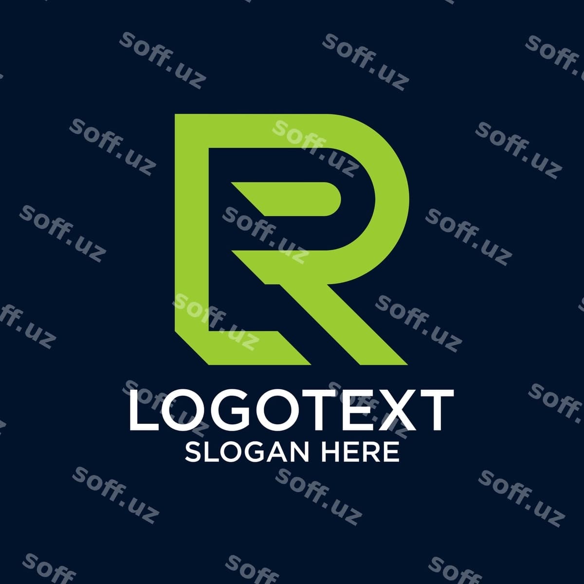 PR logotipi galaktika mavzusi | Pr logo with theme galaxy