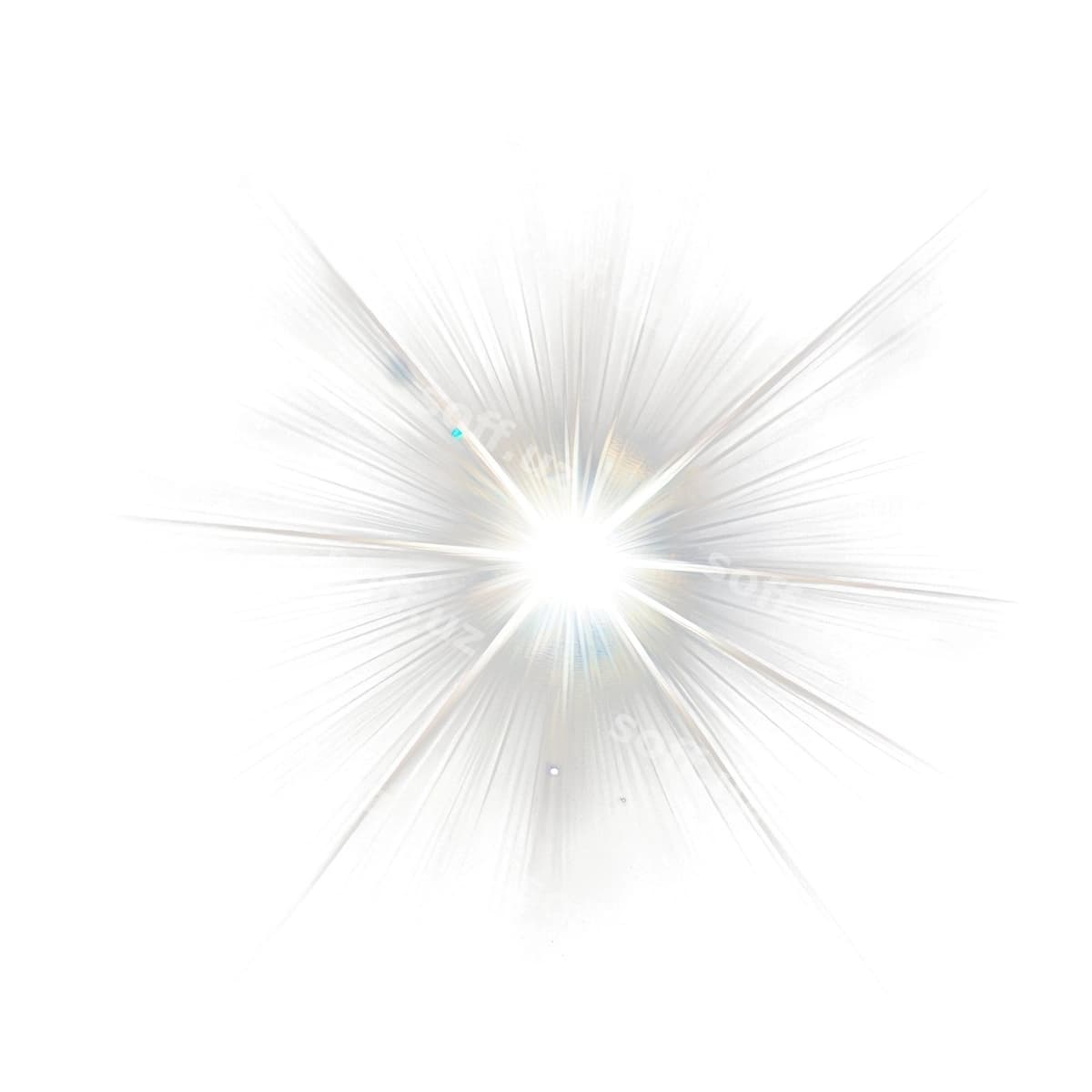 Yorqin oq shamol effekti | Radiant white light burst effect