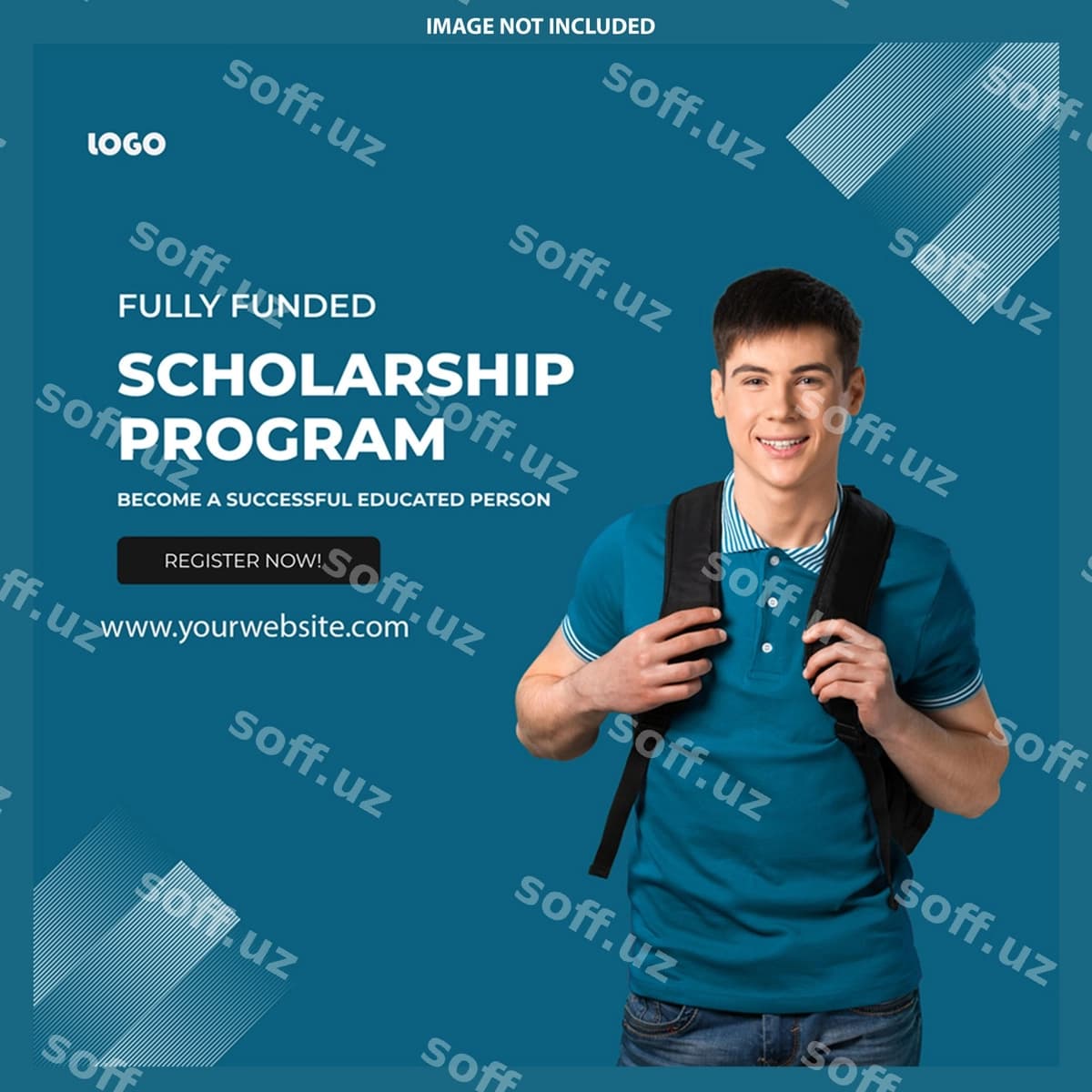 Stipendiya programmasi psd post ijtimauiy tarmoqlar | Scholarship program psd post social media