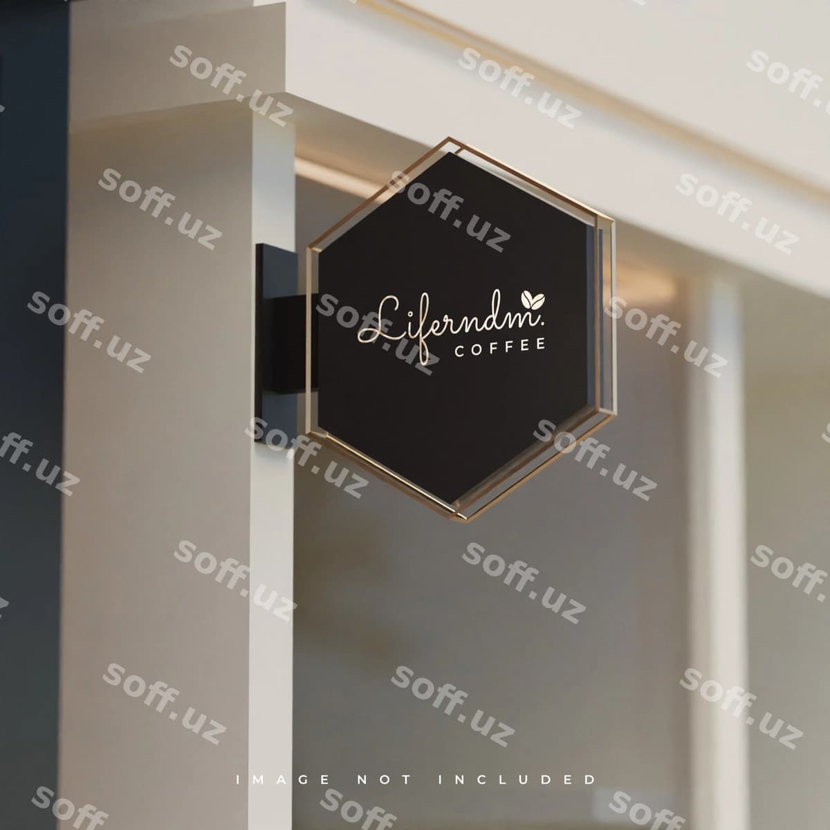 Sign logotip mockup | Sign logo mockup