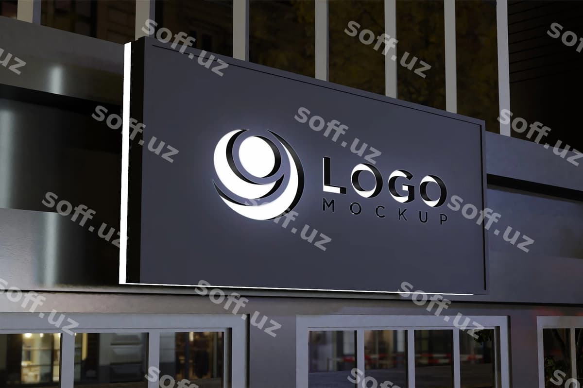 Belgi do'kon oq neon yorqinligi | Sign store white light neon