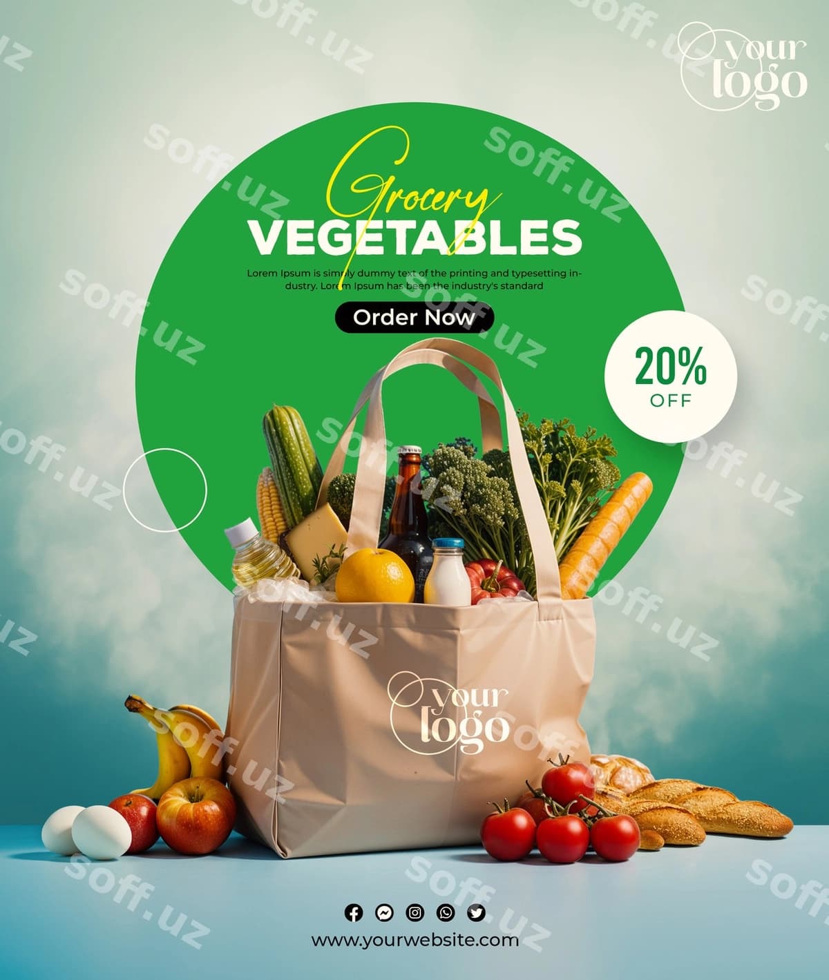 Yangi sabzavotlar degan belgi | Sign that says fresh vegetables it