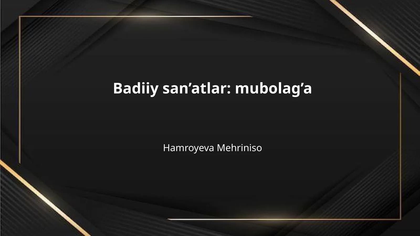 Badiiy san’atlar: mubolag’a