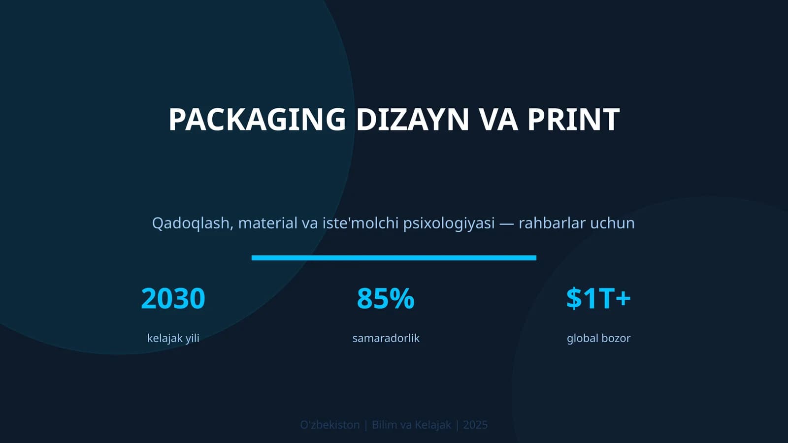 Qadoqlash, material va iste'molchi psixologiyasi