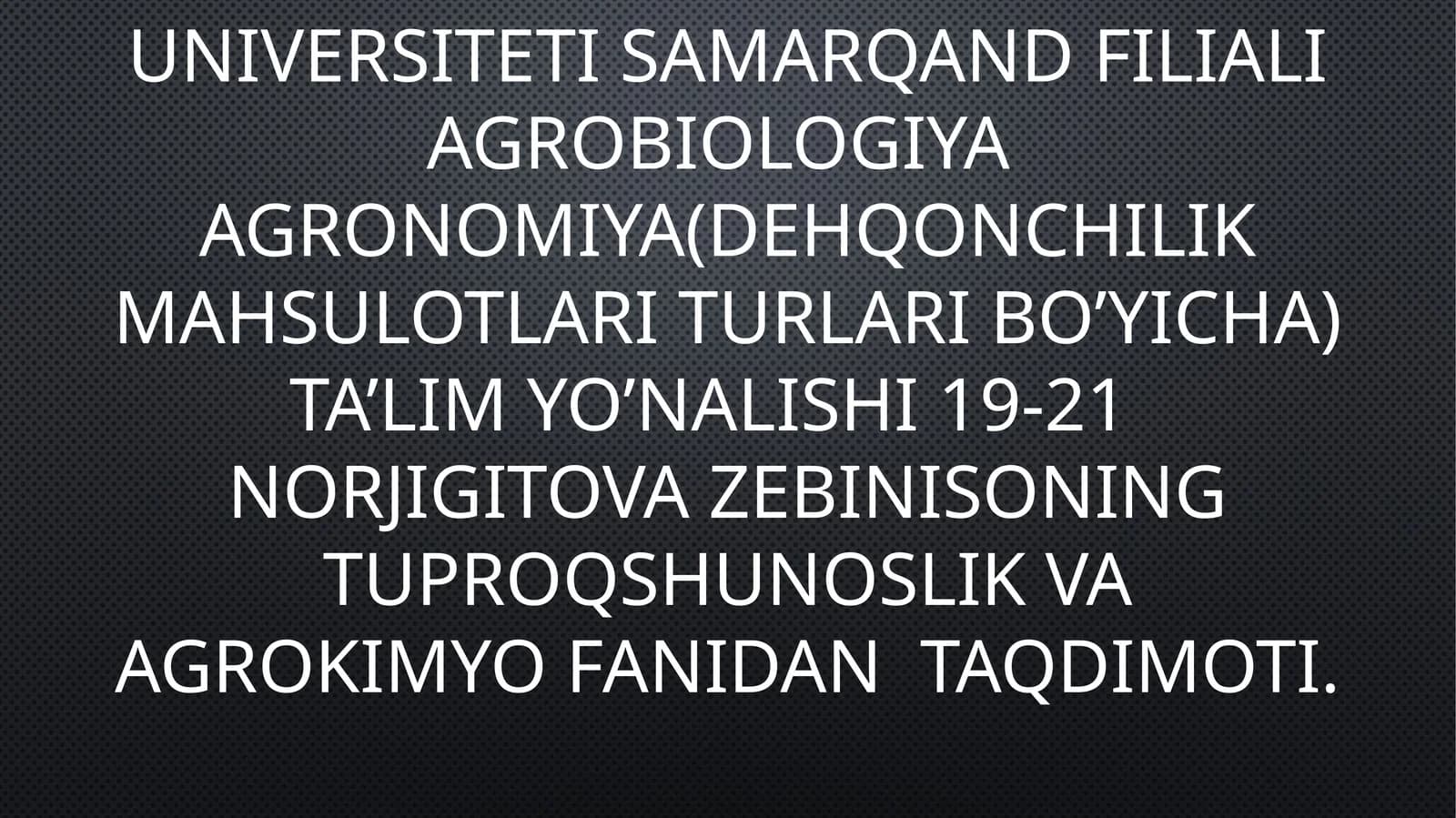 Kompleks o’g’itlar va ularning turlari