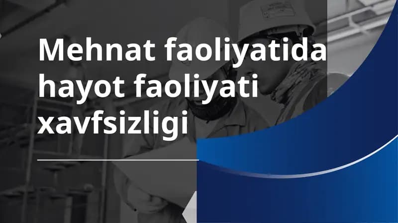 Mexanika tushunchasi va ahamiyati