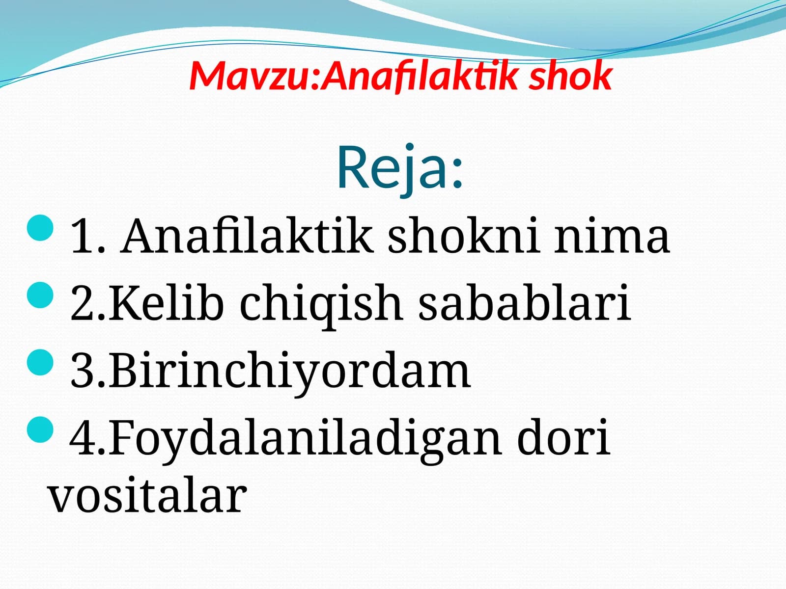 Anafilaktik shok