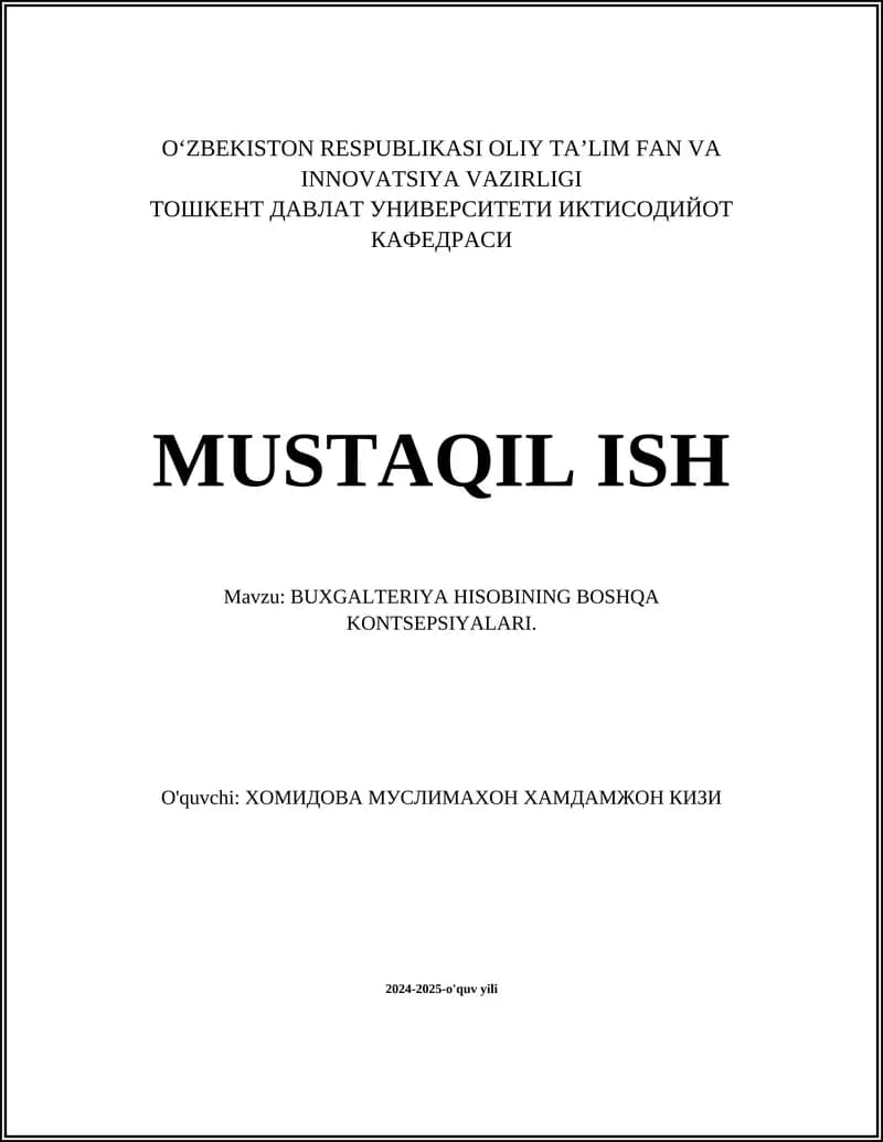 Buxgalteriya balansi