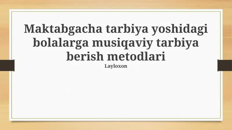 Baholash mezonlari