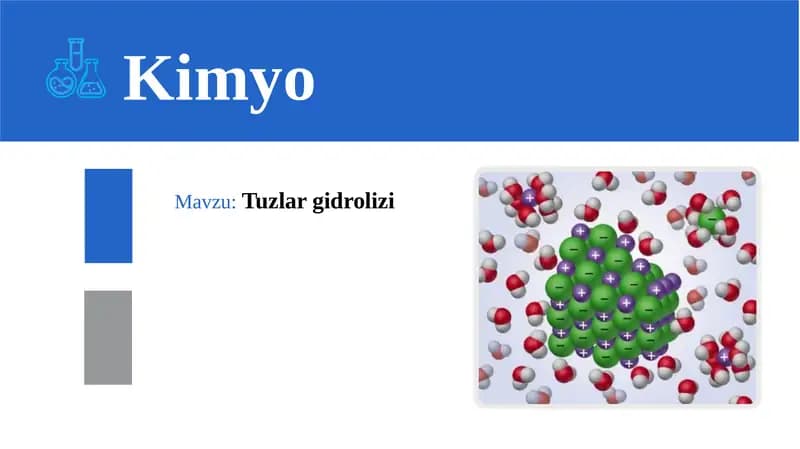 Tuzlargidrolizi