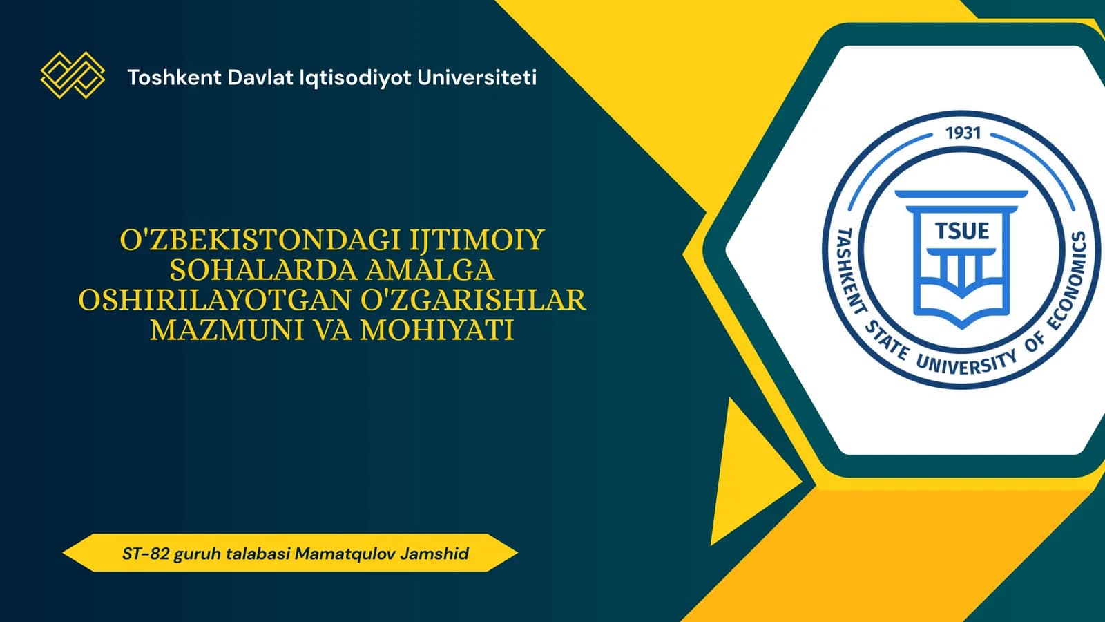 O'zbekistondagi Ijtimoiy Sohalar