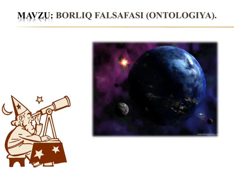 Falsafa asoslari
