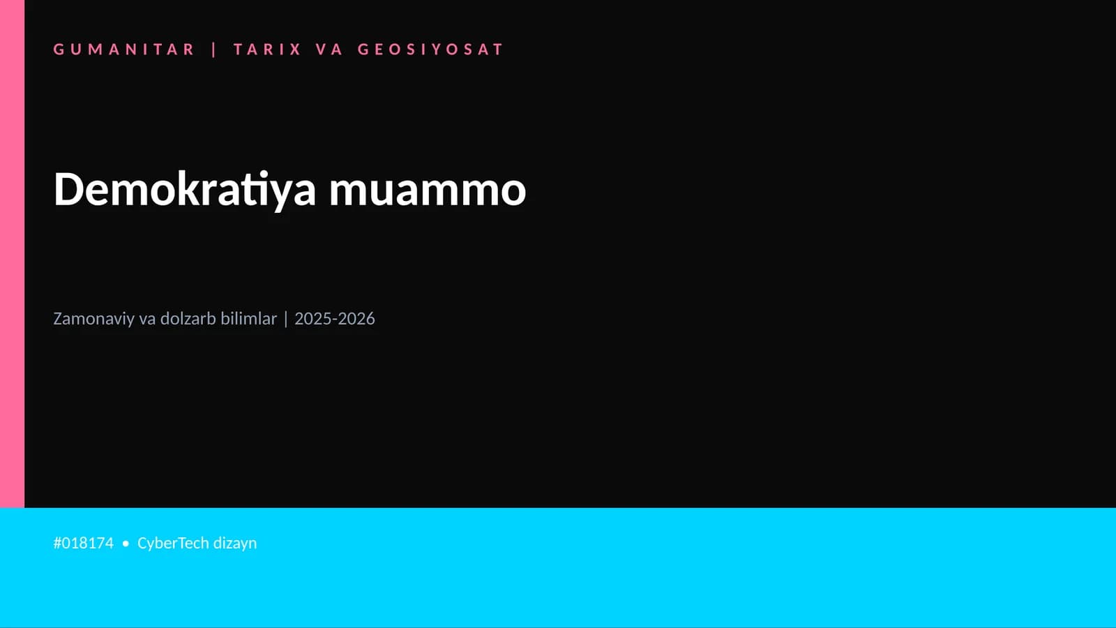 Demokratiya muammo